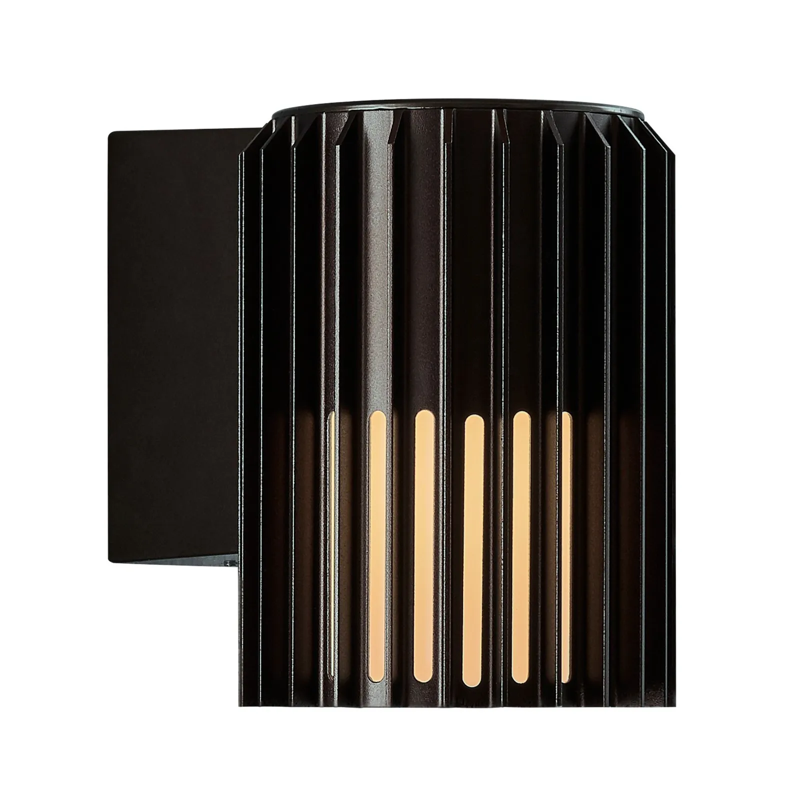 Nordlux Aludra Outdoor Wall Light Black Metal Garden E27 IP54 Mains