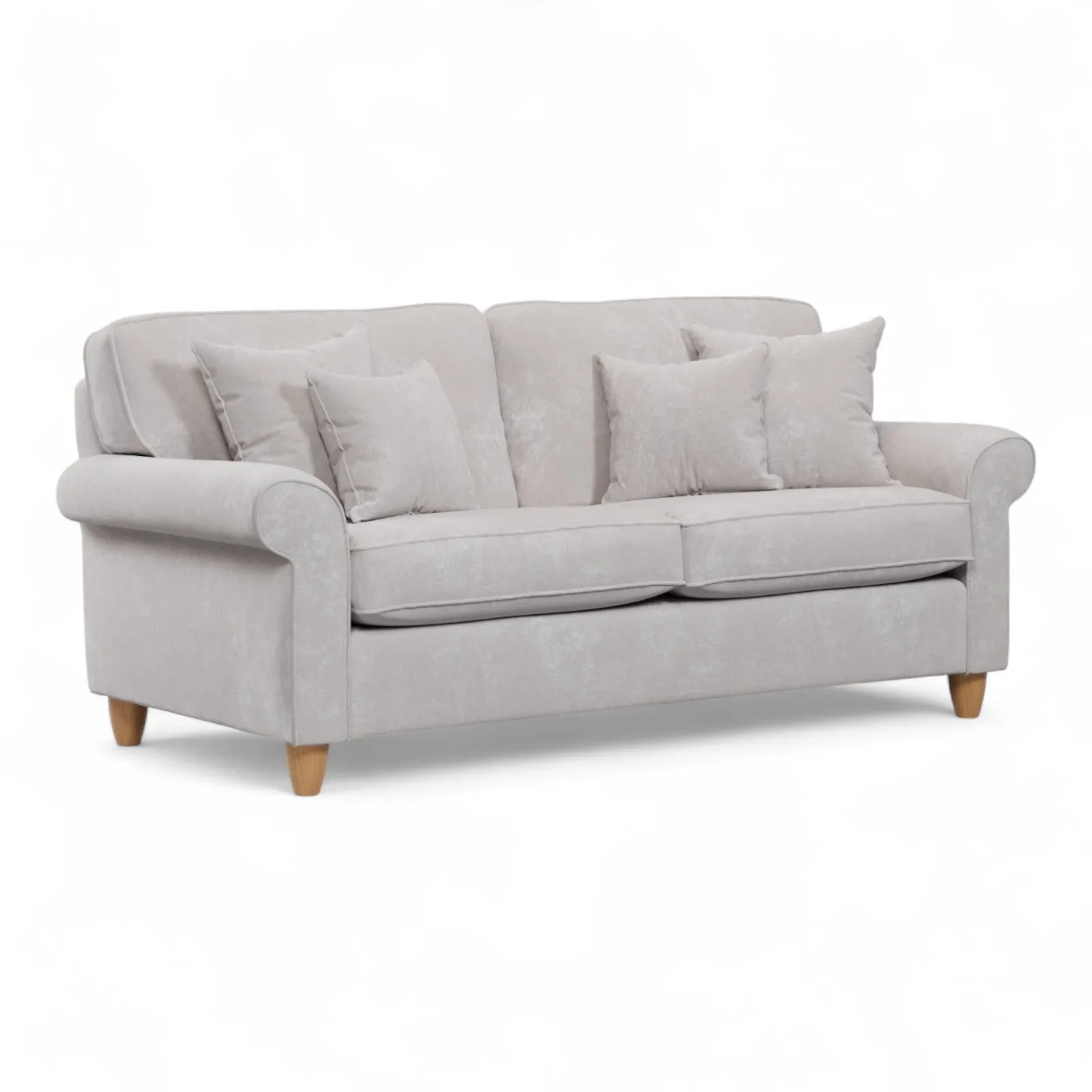 The Great Sofa Company Flora Medium Sofa Glory Pearl in Light Beige 2