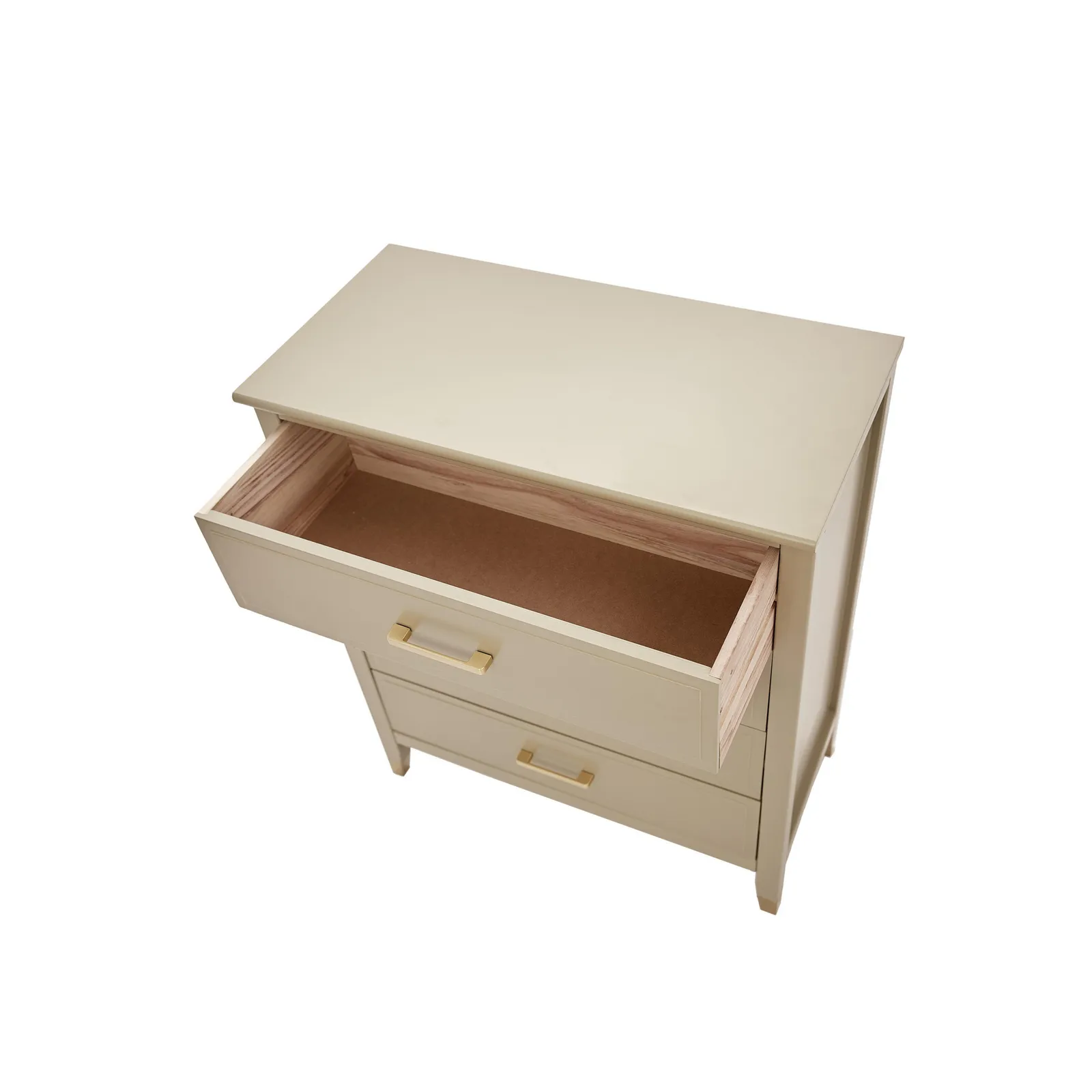 Cabinet Bits Palazzi 4 Drawer Chest of Drawers in Beige 5