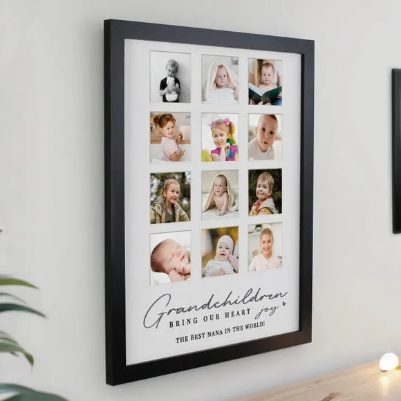 Personalised Grandchildren Multi Photo Frame 3