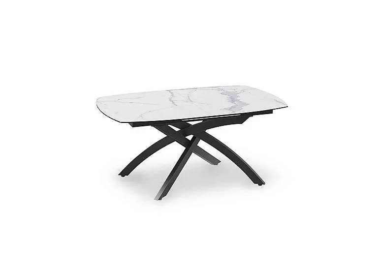 Rafa Pop-up Extending Dining Table - 160-cm