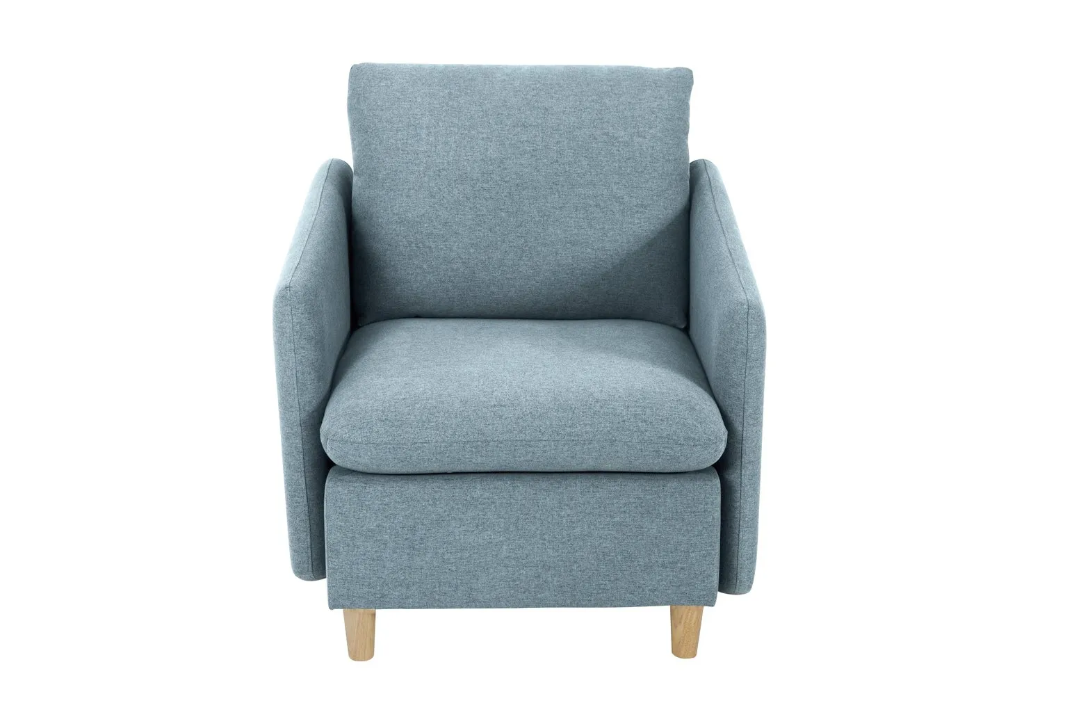 Habitat Mod Fabric Armchair with Arms - Blue