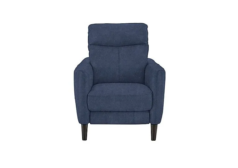 Compact Collection Petit Fabric Armchair - Blue