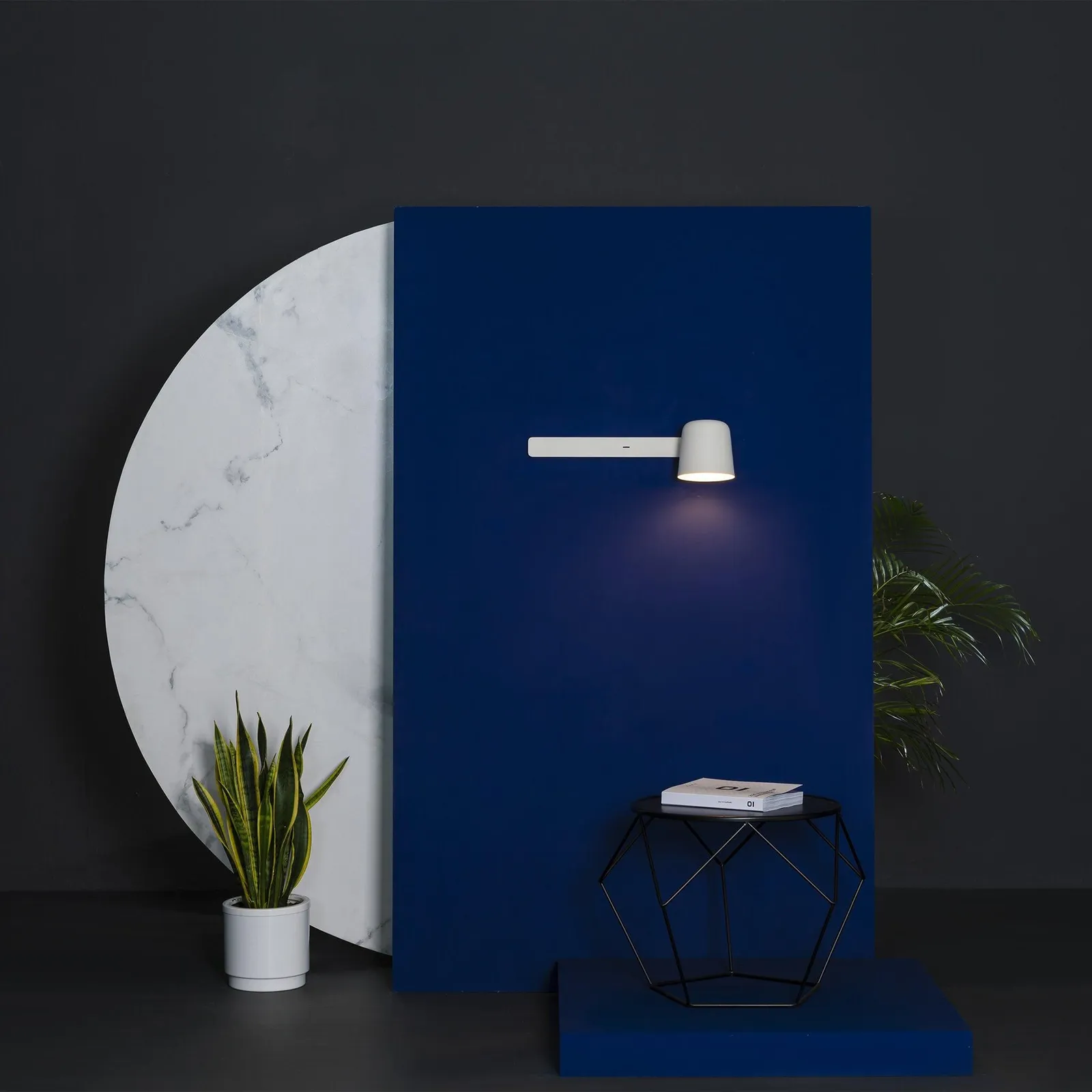 Netlighting Tila White Down Wall Lamp 2