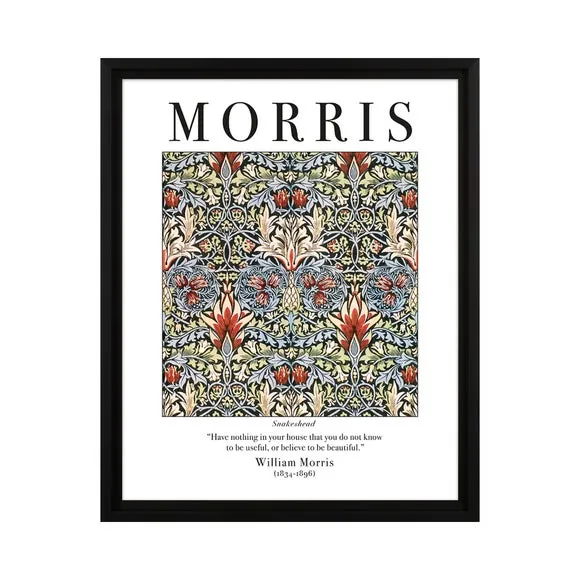 The Art Group Snakeshead Framed Print by William Morris 2