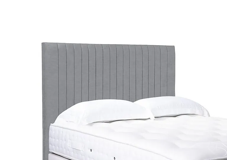 Artisan Collection Cadenza High Floor Standing Headboard - Single - Aston Silver