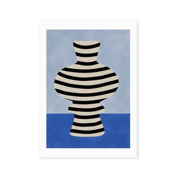 East End Prints Blue Still Life III Print 2
