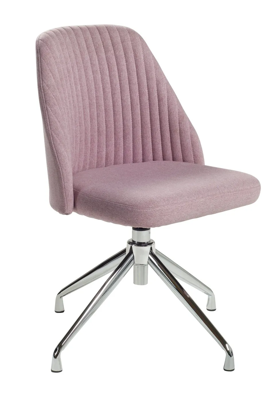 Habitat Nori Fabric Office Chair - Pink