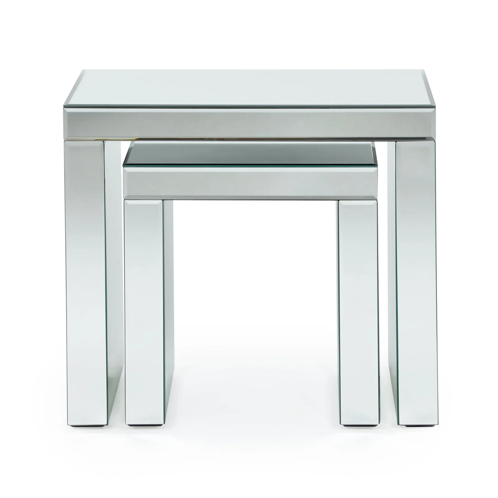 Venetian Nest of Tables Silver