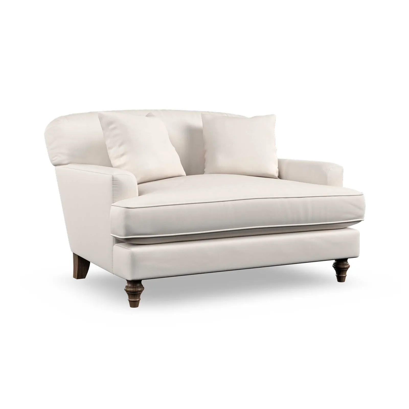 Boleyn Love Seat Sofa, Neutral | Barker & Stonehouse 2