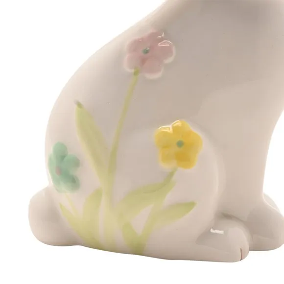Eggstraordinary Gift Co. Bunny Floral Ornament 5