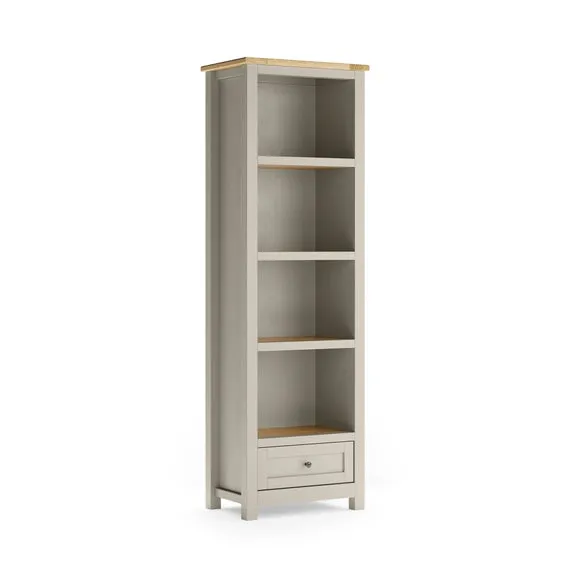 Olney Narrow Bookcase, Stone 6