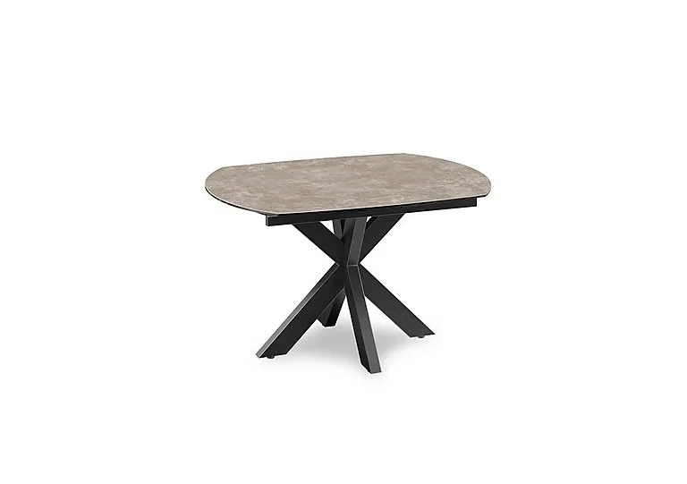 Raul Swivel Extending Dining Table - 120-cm