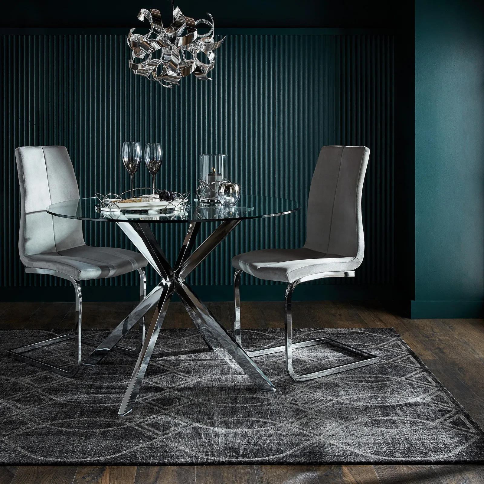 Neris Luxe Rug Neris Grey