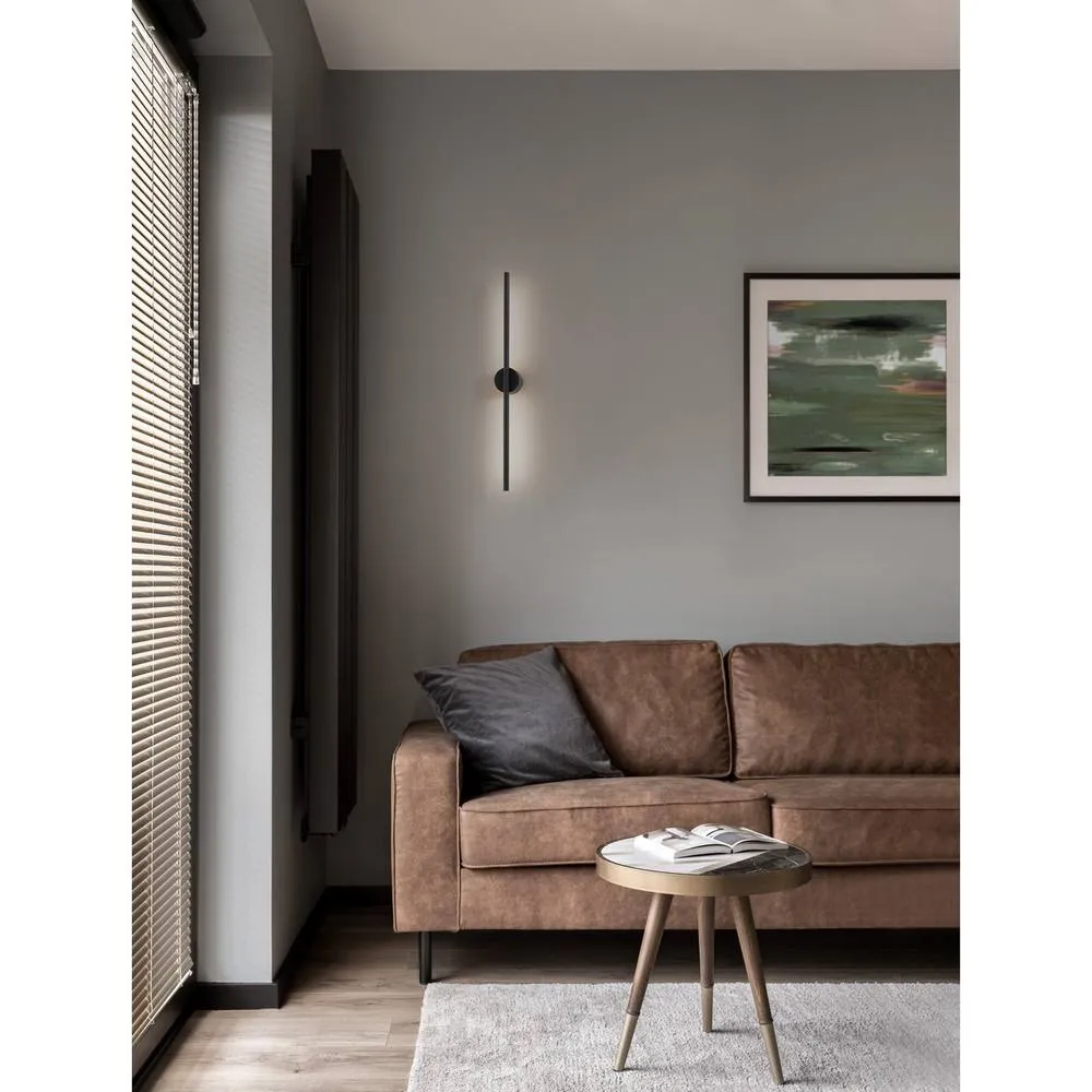 Netlighting Aden Integrated LED Wall Lamp Sandy Black LED 10W 342lm 3000K 2