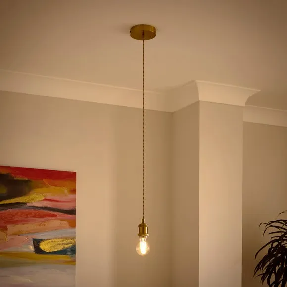 Charlie Industrial Adjustable Pendant Flex Ceiling Light Cable 2
