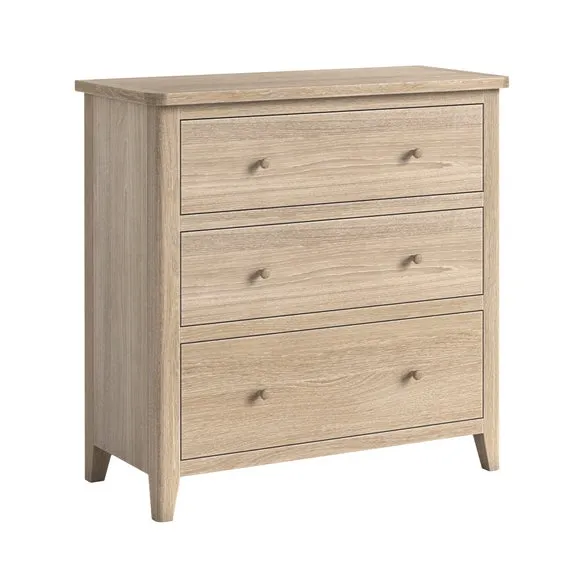 Bromley II 3 Drawer Chest 4