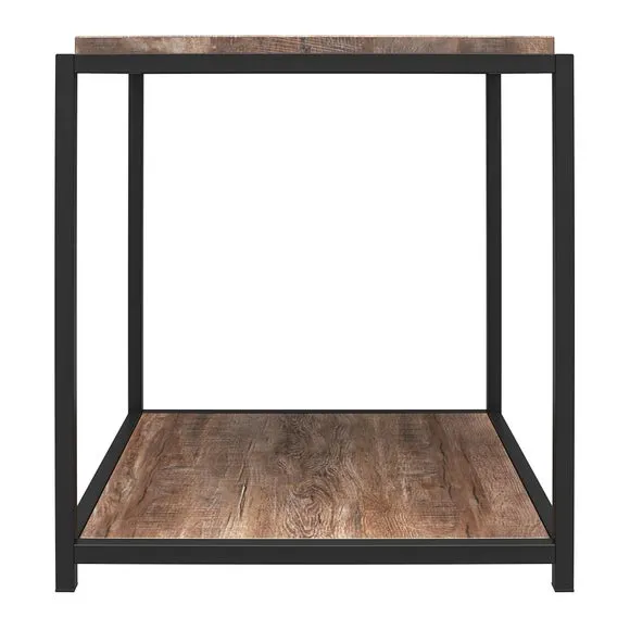 Return - Quincy End Table, Weathered Oak 5