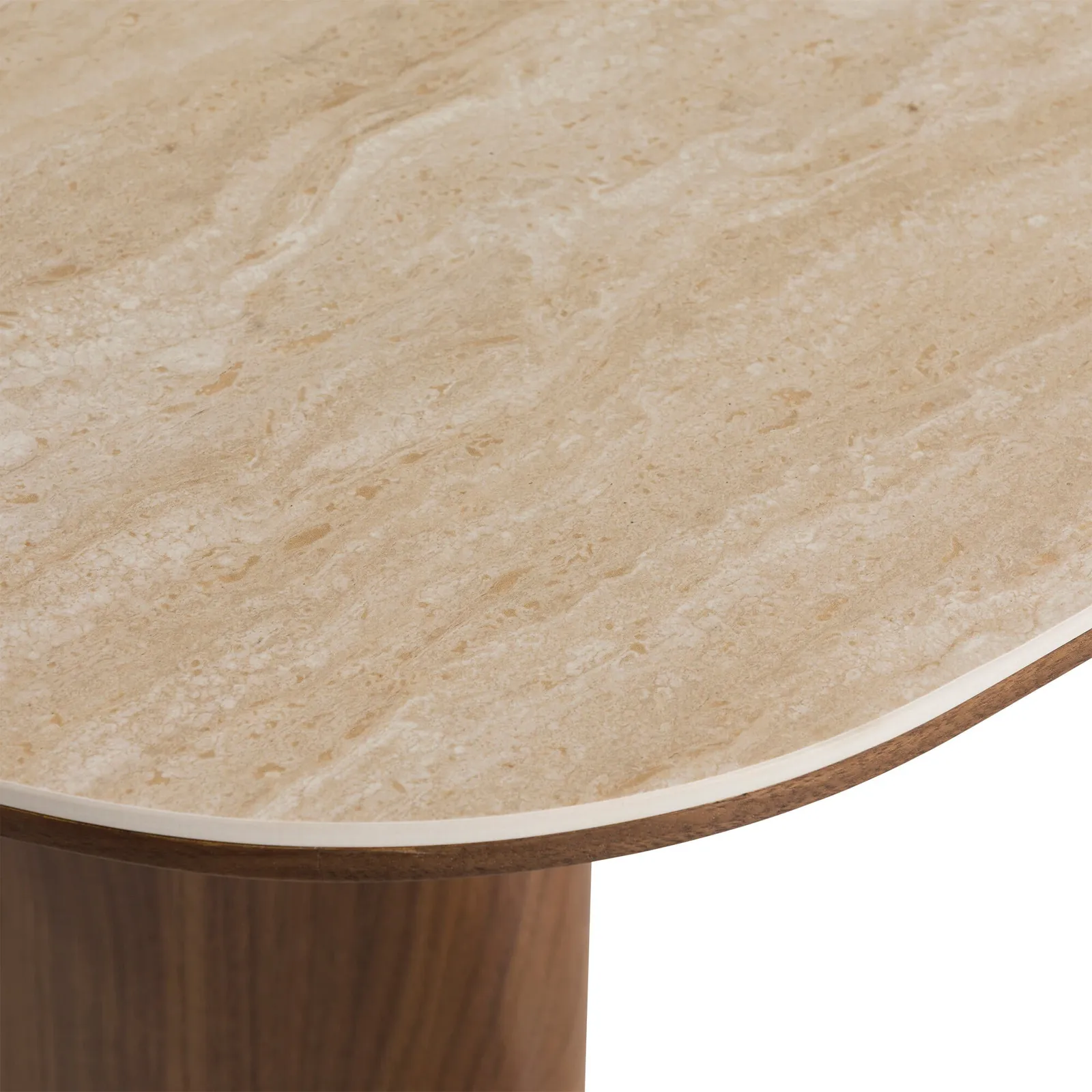 Sumida Dining Table - Ceramic & Mdf, Brown | Barker & Stonehouse 5