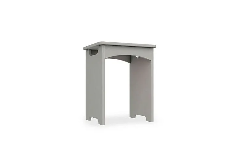 Bexley Dressing Table Stool - Light Grey