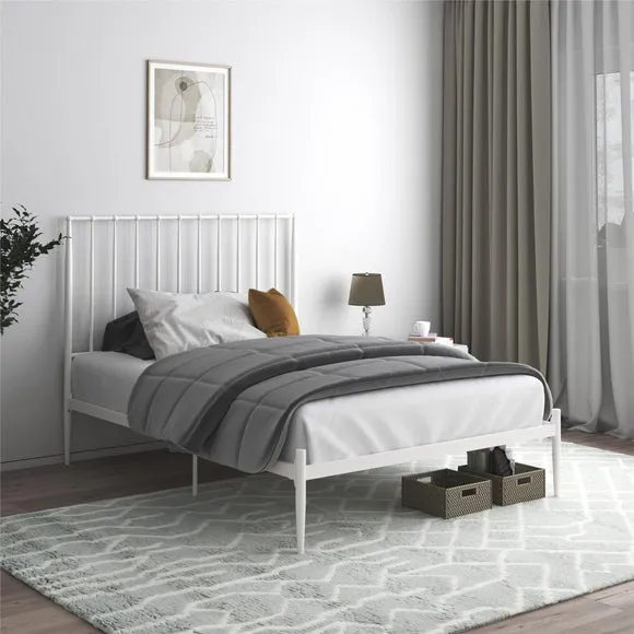 Dorel Home Giulia Modern Metal Bed Frame 1