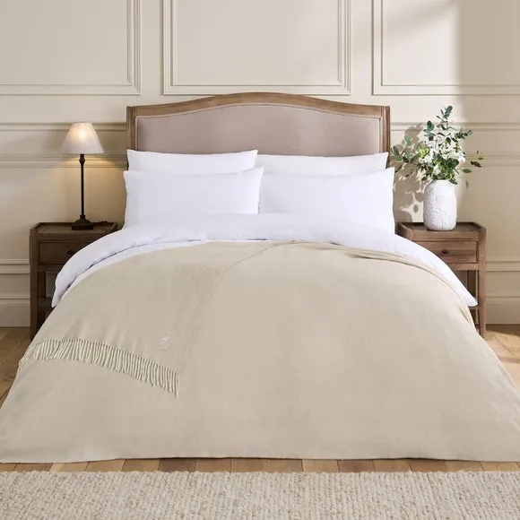 Dorma Merino Wool Throw Blanket 1