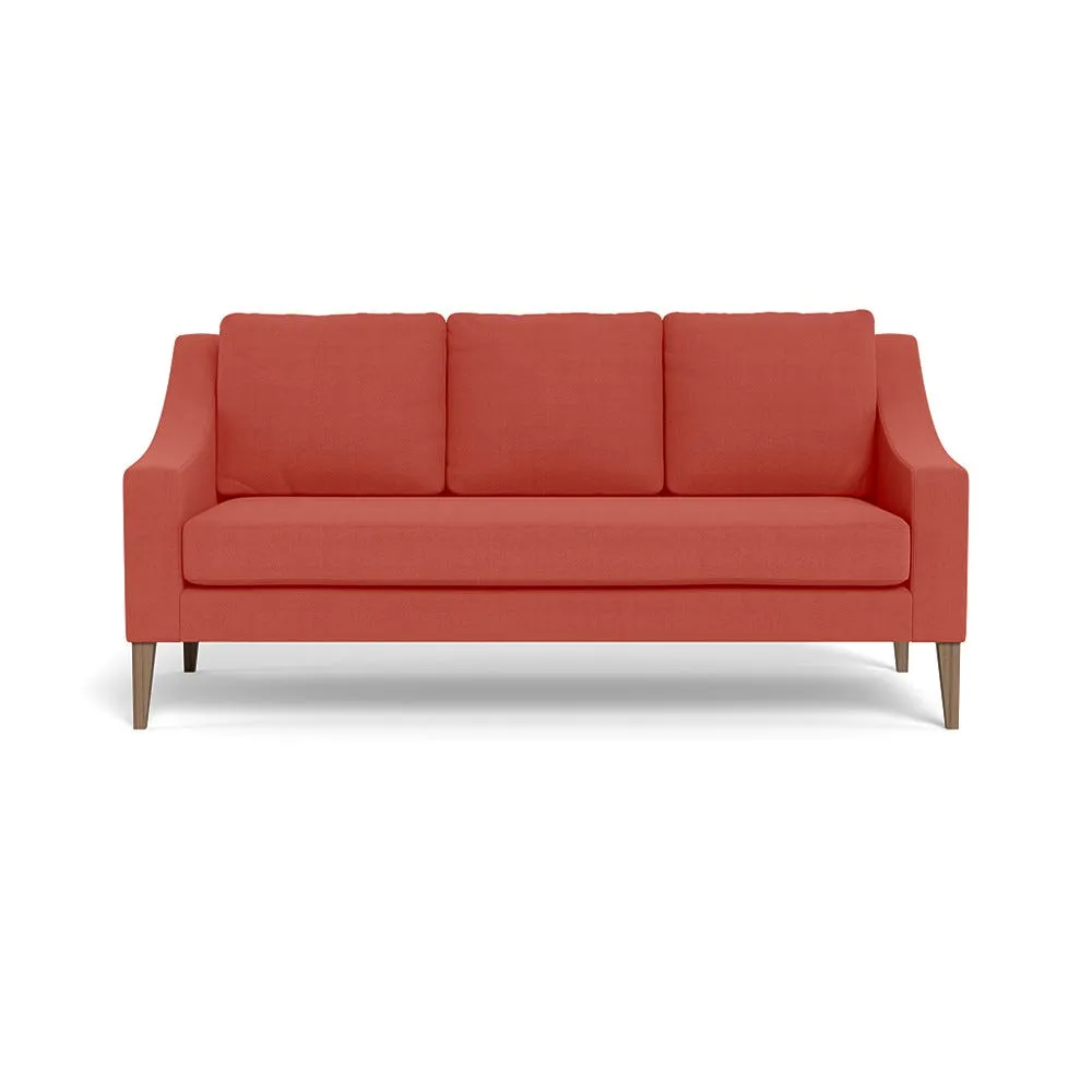 Heal's Richmond 3 Seater Sofa Linen Grenadine Tinted Ash Feet