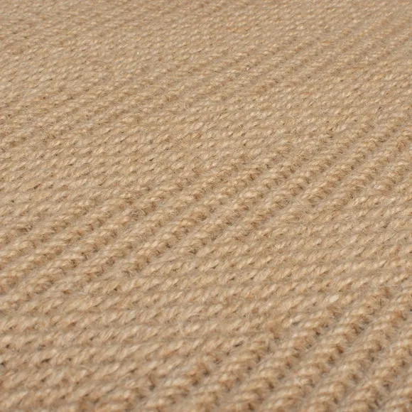 Herringbone Jute Border Rug 2