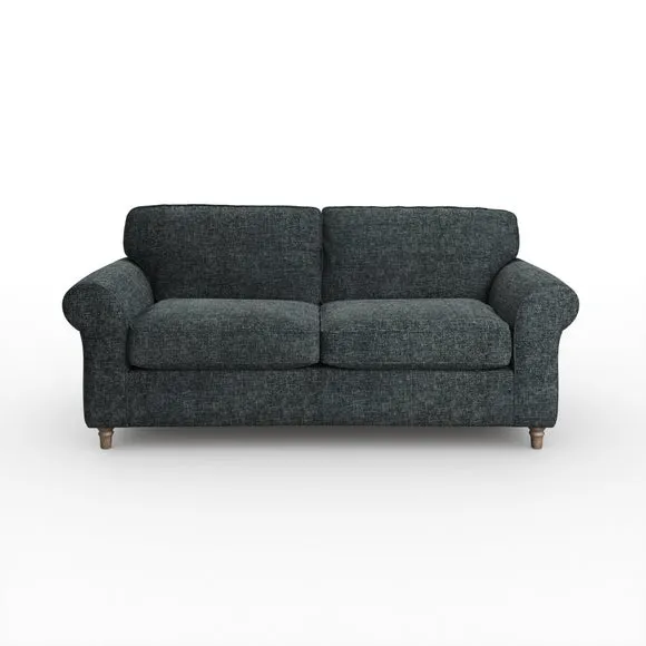 Flori Chunky Chenille 3 Seater Sofa 6