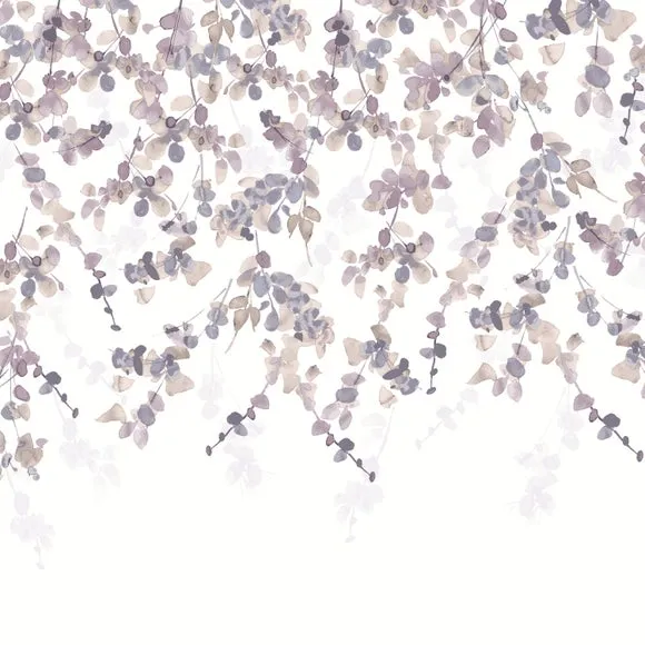 Honesty Mauve Wall Mural 5