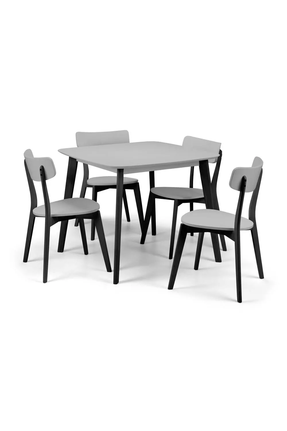Julian Bowen Casa Square 4 Seater Dining Table in Grey 4