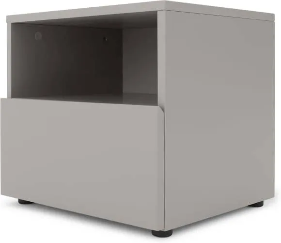 Senisa Bedside Table, Grey
