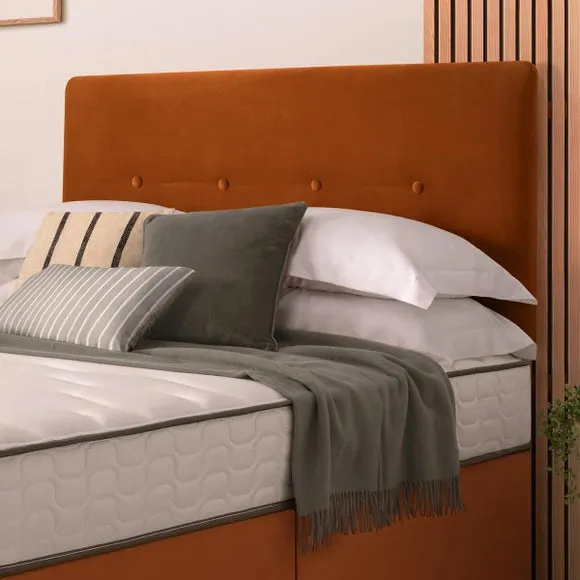 Silentnight Divan Bed With Francisco Velvet Headboard and 800 Pocket Sprung Mattress 4
