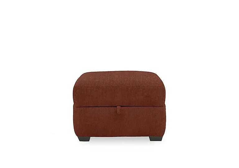 Gemini Fabric Storage Footstool