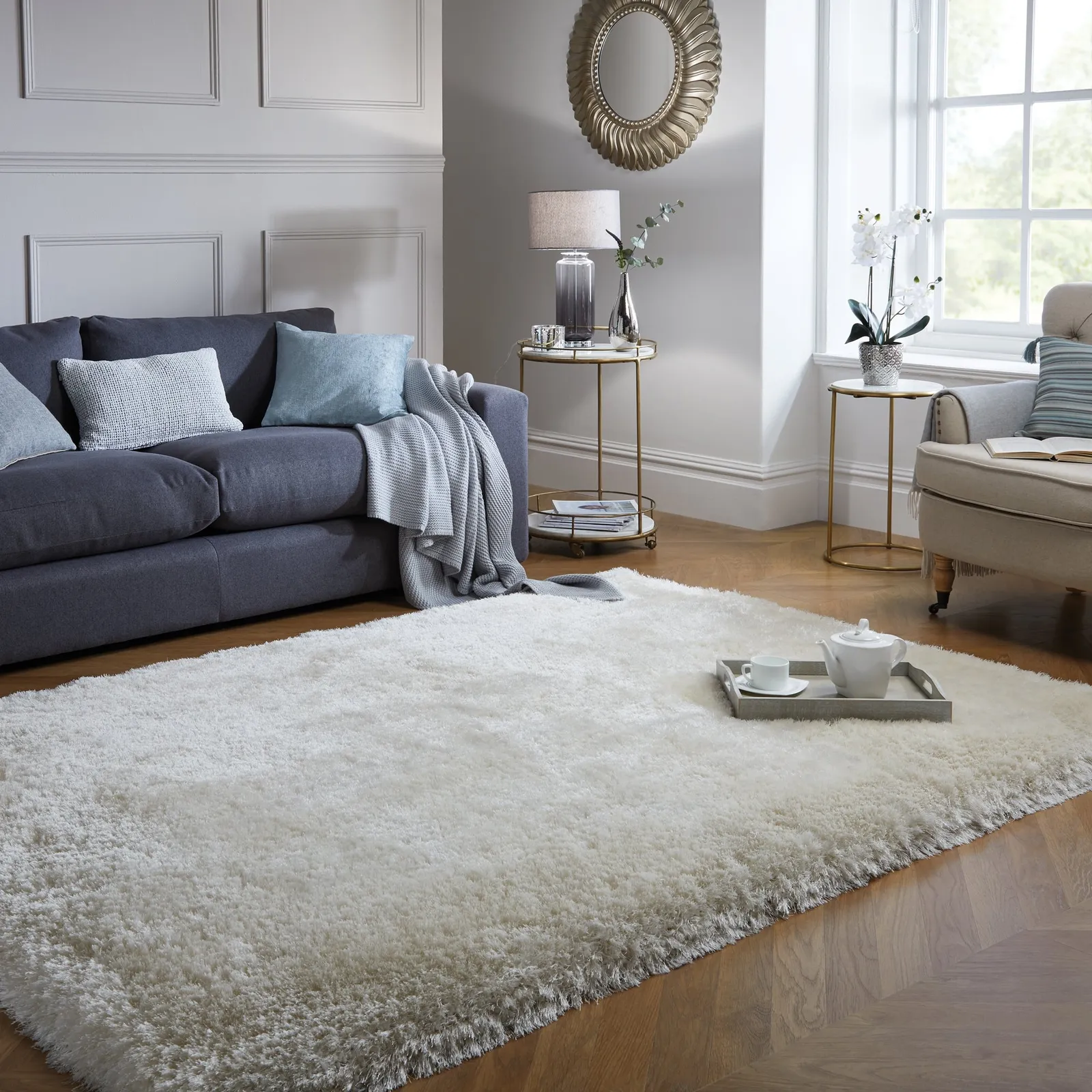 Jewel Shaggy Rug 1