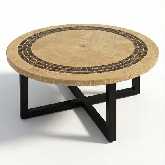 Byron Manor Victoria Round Coffee Table 2