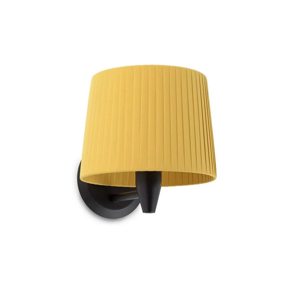 Netlighting Samba Wall Light with Shade Yellow E27