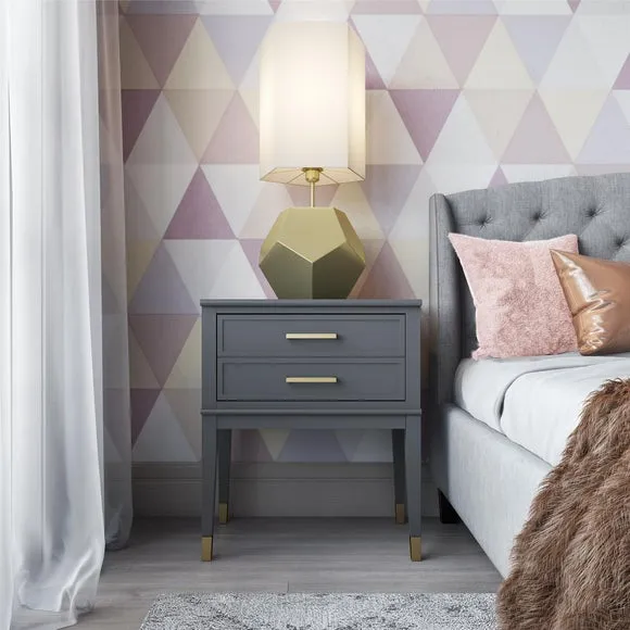 Cosmo Living Westerleigh 1 Drawer Bedside Table 2