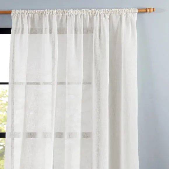 Recycled Polyester Slot Top Single Voile Panel 1