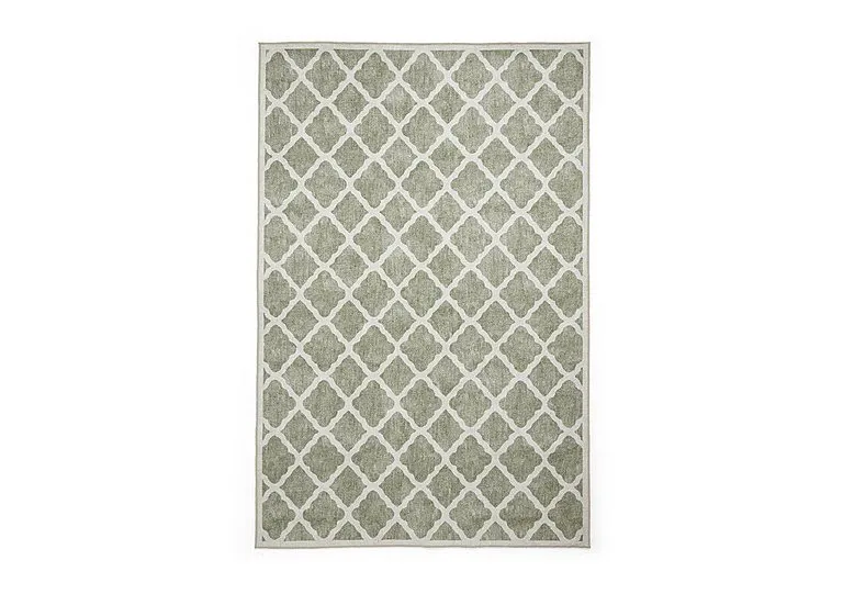 Sachin Washable Rug - 61cm-x-120cm - Green