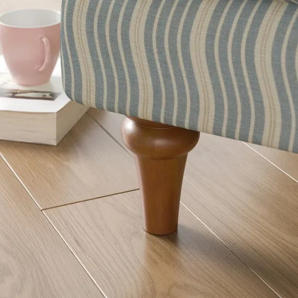 Beatrice II Wiggle Stripe Snuggle Chair 5