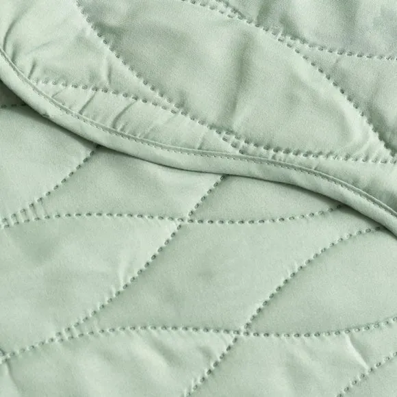 Catherine Lansfield Scallop Waves Bedspread 2