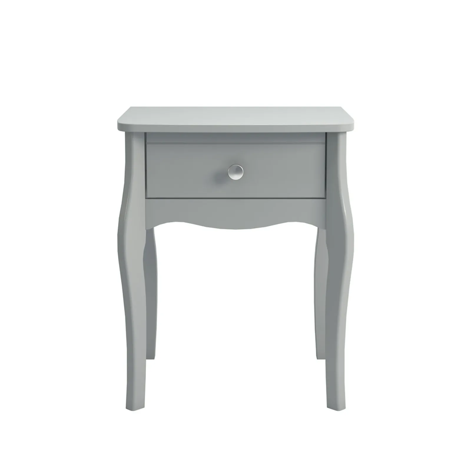 Baroque Grey Nightstand Grey