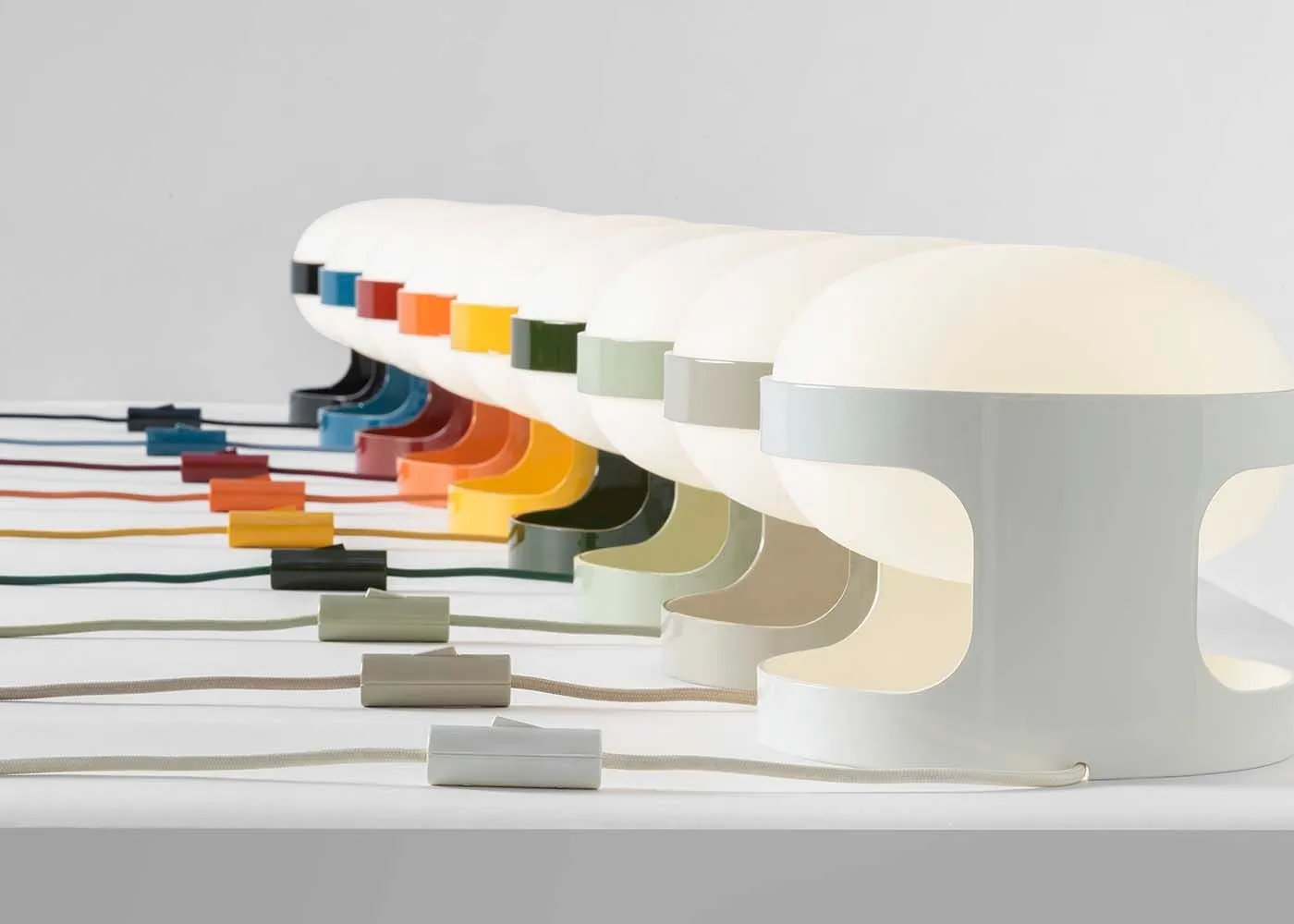 Kartell KD28 Table Lamp White 3