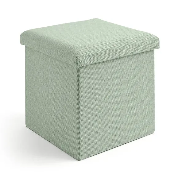 Herringbone Rectangle Ottoman 3