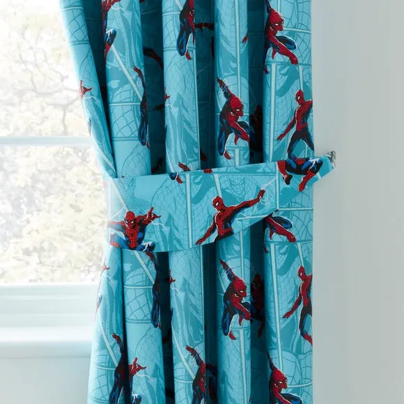 Marvel Spider-Man Comic Blackout Eyelet Curtains 4