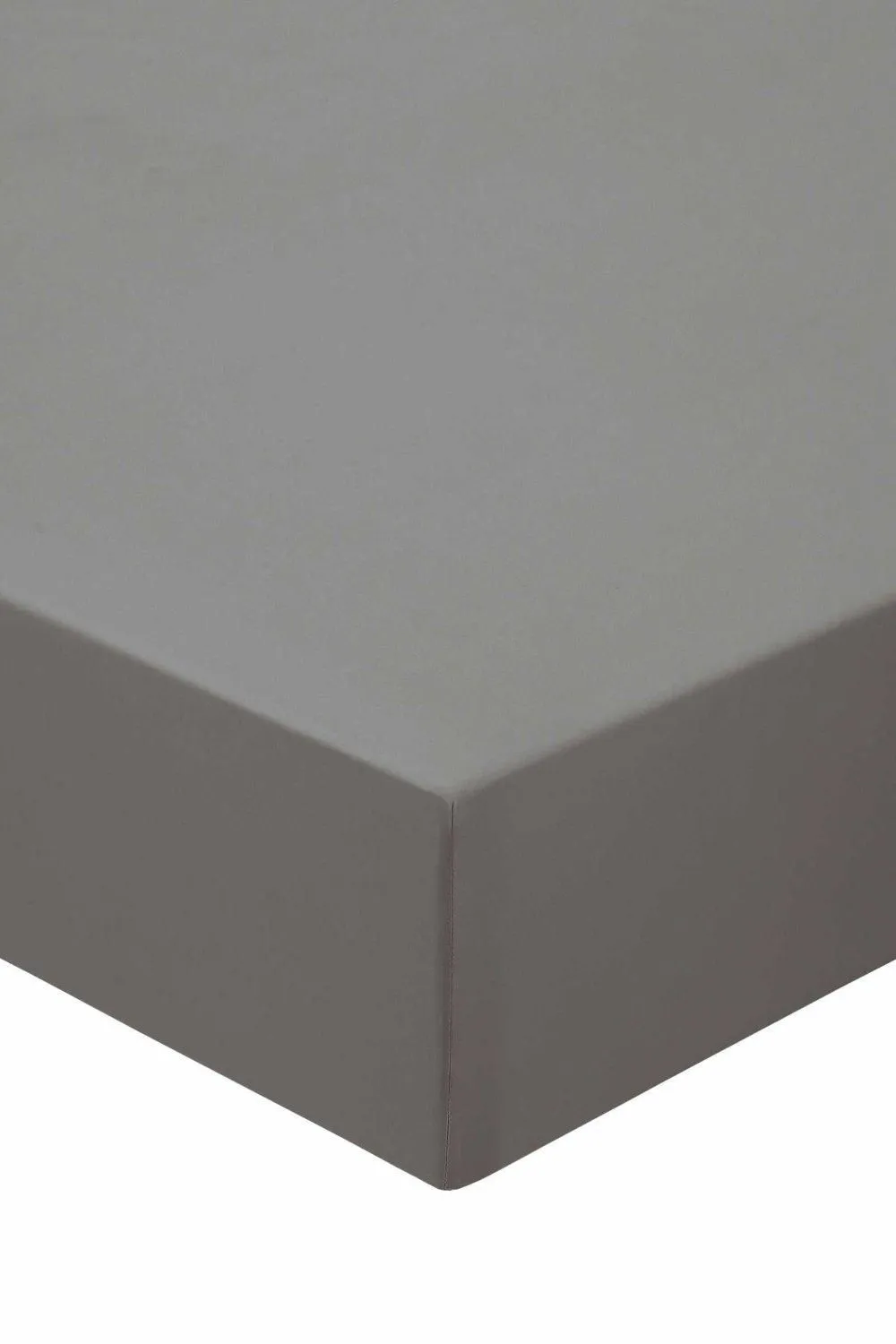 Murmur ' 500TC' Plain Dye Fitted Sheet in Grey