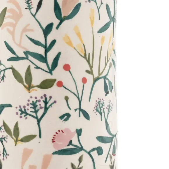 Hestia Floral Patterned Ceramic Vase 2