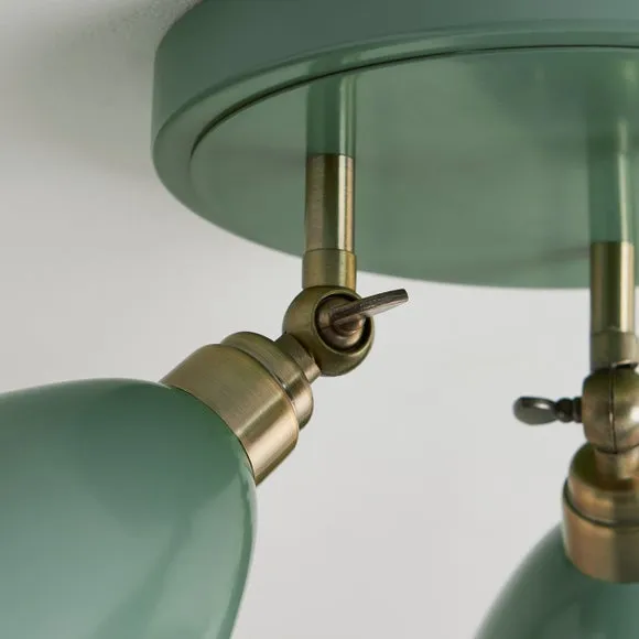 Remi Scalloped 3 Light Adjustable Spotlight 4