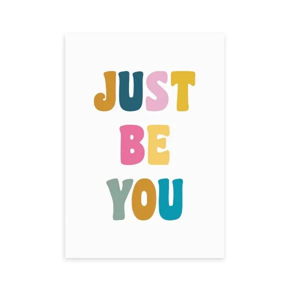 East End Prints Just Be You Print 1